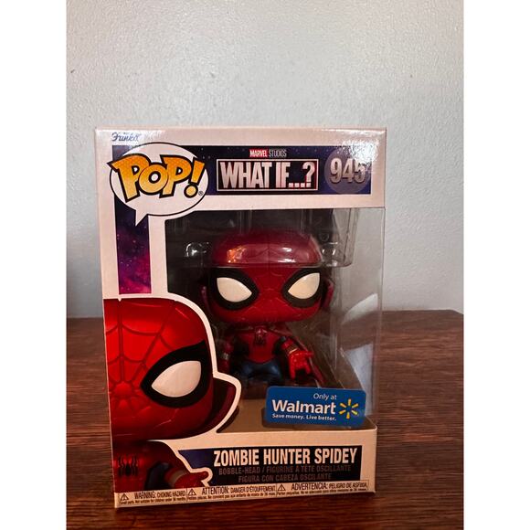 Funko 945 Marvel's What If...? Zombie Hunter Spidey - Picture 3 of 8